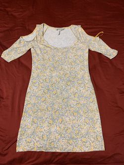 Mix color yellow dress size small