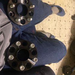 [Forged Wheel Adapters] Forged 5 Lug Wheel Adapters | OE 5x114.3mm Wheel Bolt Pattern 1 inch 5x4.5 Hubcentric Wheel Spacer Compatible with CL MDX RDX 