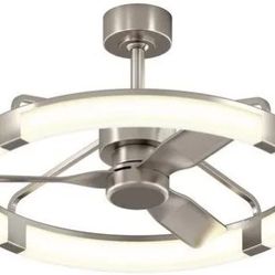 Artika Sunnyvale 28” Fandelier | LED Light + Ceiling Fan
