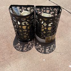 2 Candle Holders…. New