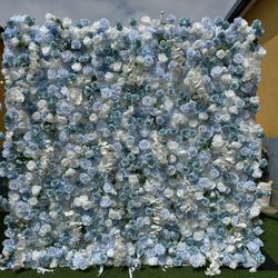 Custom 8*8ft Artificial Flower Wall for Party, Events or Wedding