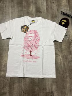 A Bathing Ape Cherry Blossom Graphic T-Shirt