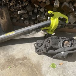 40V Vac Attack Cordless Battery Leaf Vacuum/Mulcher (Tool Only)