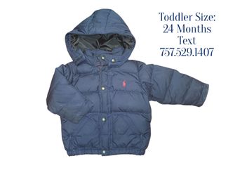 AUTHENTIC Ralph Lauren Coat Toddler Size 24 Months