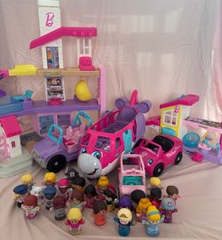 Fisher-price Little People Barbie Dreamhouse and more