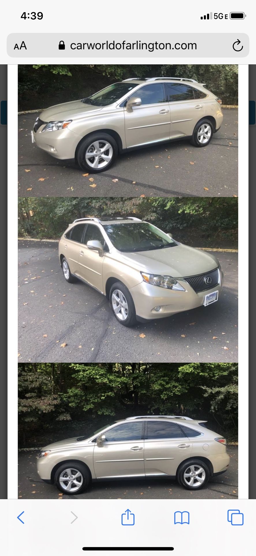 2011 Lexus Rx 350