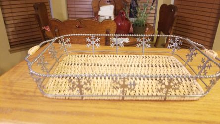 Snowflake Casserole Server