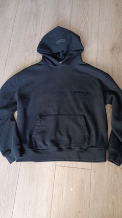 Black Essentials Hoodie
