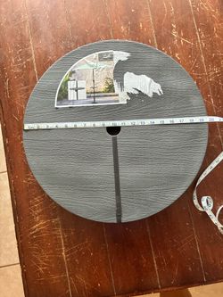 Round umbrella tray/table
