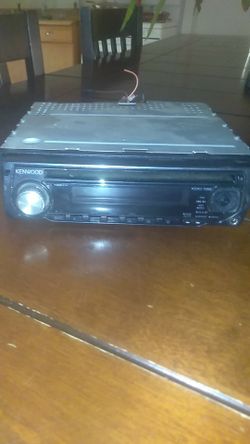 Kenwood car stereo