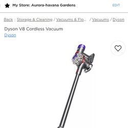 Dyson V8 Cordless 