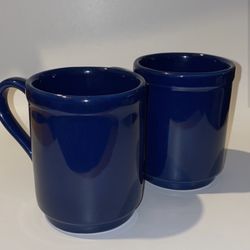 Kate Spade All in Good Taste Mugs - Navy