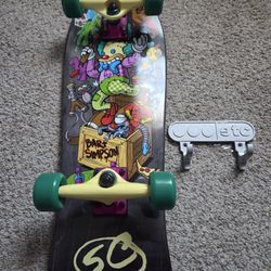 Santa Cruz  Bart Simpson 2012 Toy Box Skateboard 