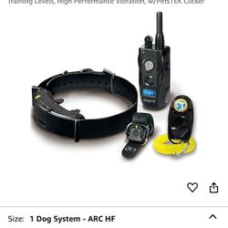 Dogtra ARC HANDSFREE Plus Remote Training Dog Collar - 3/4 Mile Range, Waterproof, with clicker