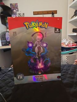 Jazwares Pokemon Deluxe Collector LED Figure 13" Mewtwo - PKW0082