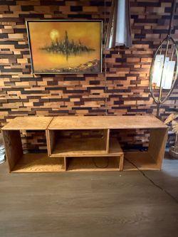 Vintage modular bookcase shelf unit