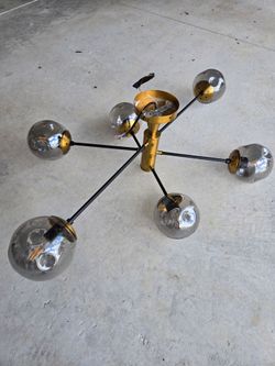 Light fixture / Sputnik style