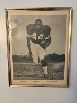 Leroy Kelly Cleveland Browns 8x10 Autographed Picture.