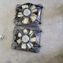 Honda Crv 14 To 16 Cooling Fans 