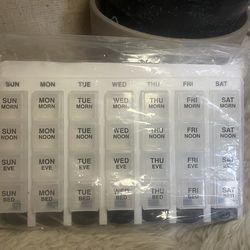 Brand New Weekly $5 Off Pill Organizer