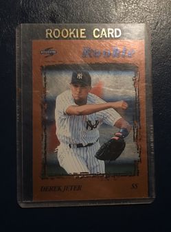 2 Derek Jeter rookie cards