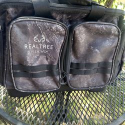Real Tree fishing large tackle bag