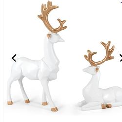MicoSim Reindeer Ornaments Statues