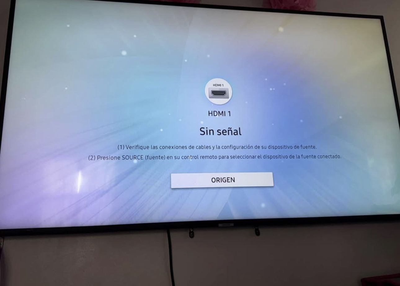 55" Samsung smart TV