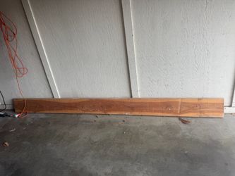 Long Hardwood Lumber Board Plank