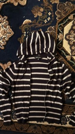 Black/White Strap Hoodie