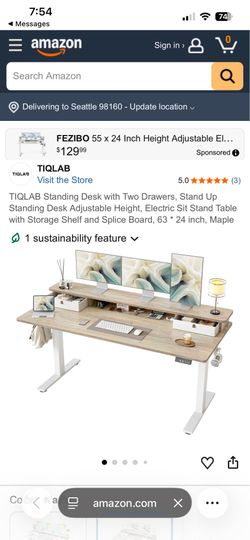 Tiqlab standing desk
