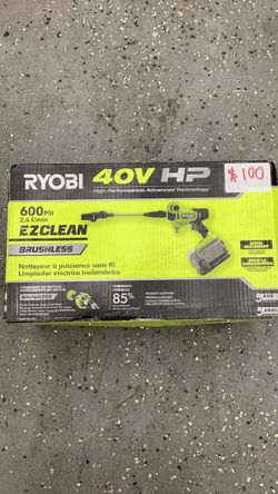 Ryobi 40V HP EZClean Brushless Pressure Washer
