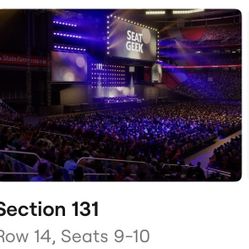 Bruno Mars The Romantic Tour Amazing Seats