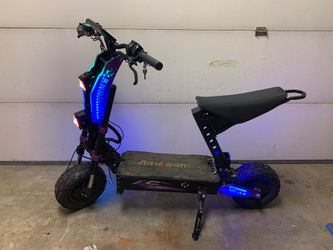 Dual motor 60Volt sit down scooter