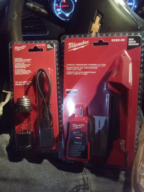 Circuit Breaker Finder With LED Light And Circuit Breaker Finder Accessories Kit