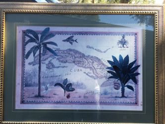 Map of Cuba by Kelby Love