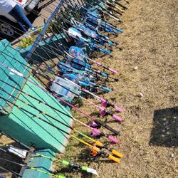 Fishing Poles With Reels And Poles 