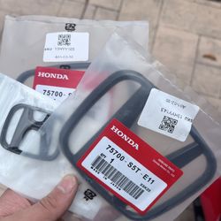 Genuine Honda Black Badges (3pcs)