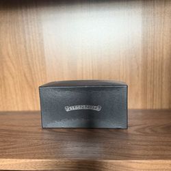 Chrome Hearts black glasses frame with case and box