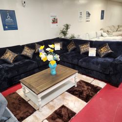 🔥🎊Fabric Couches Sets 🛋 Only $49 Today And Pay Later With Or Without Credi 💥 