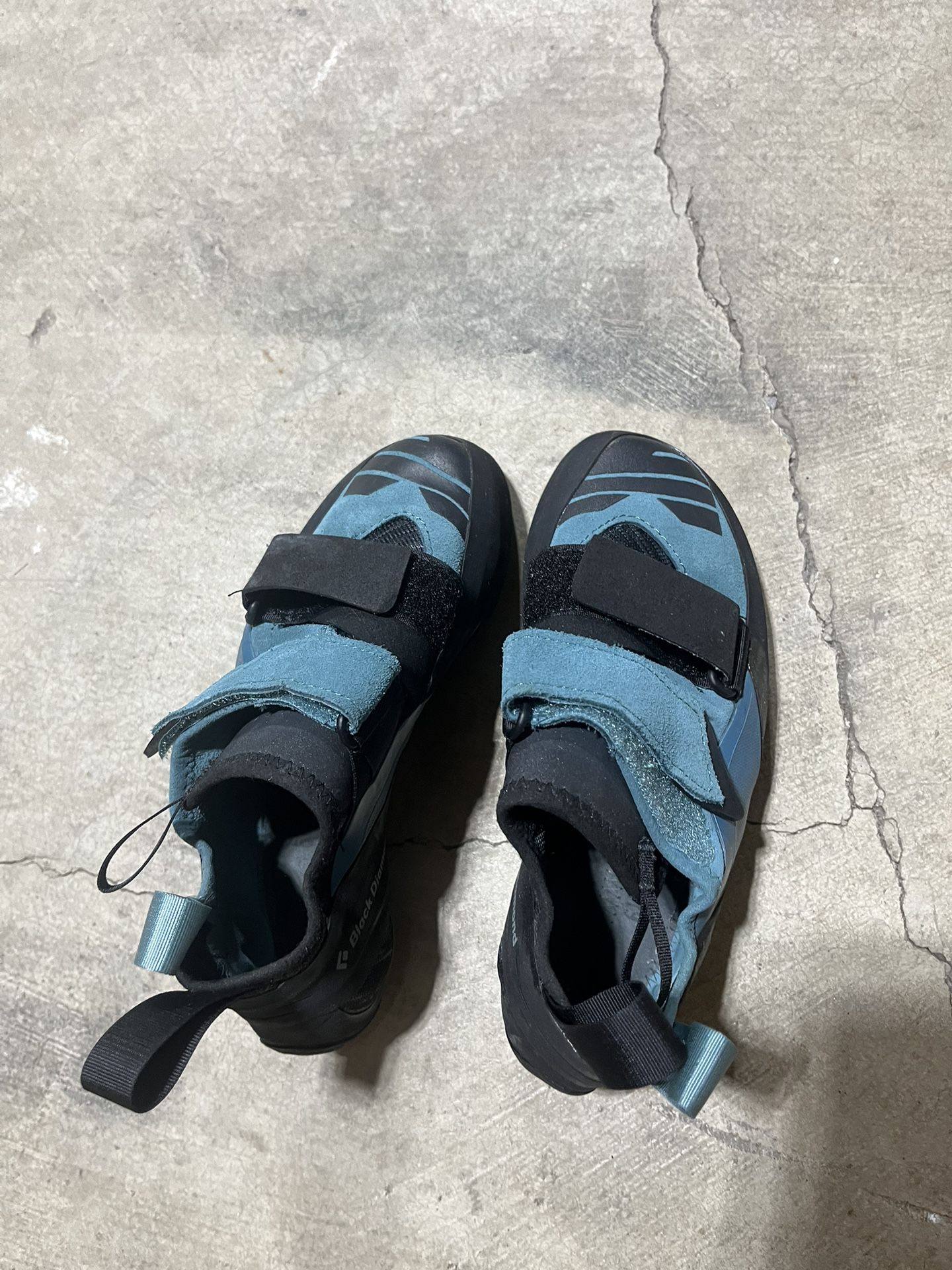 Black Diamond rock climbing shoes (brand new)—$30 