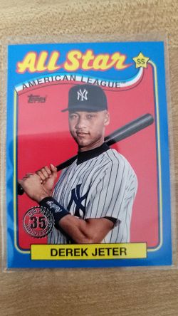 2024 Topps NYY Derek Jeter Blue All Star Card $5