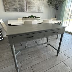 Beautiful Grey Desk 