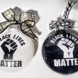 #BLM Christmas Ornaments