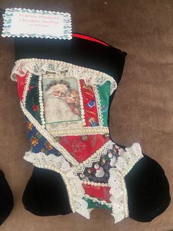 Christmas stockings handmade vintage