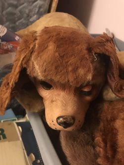 Vintage stuff dog