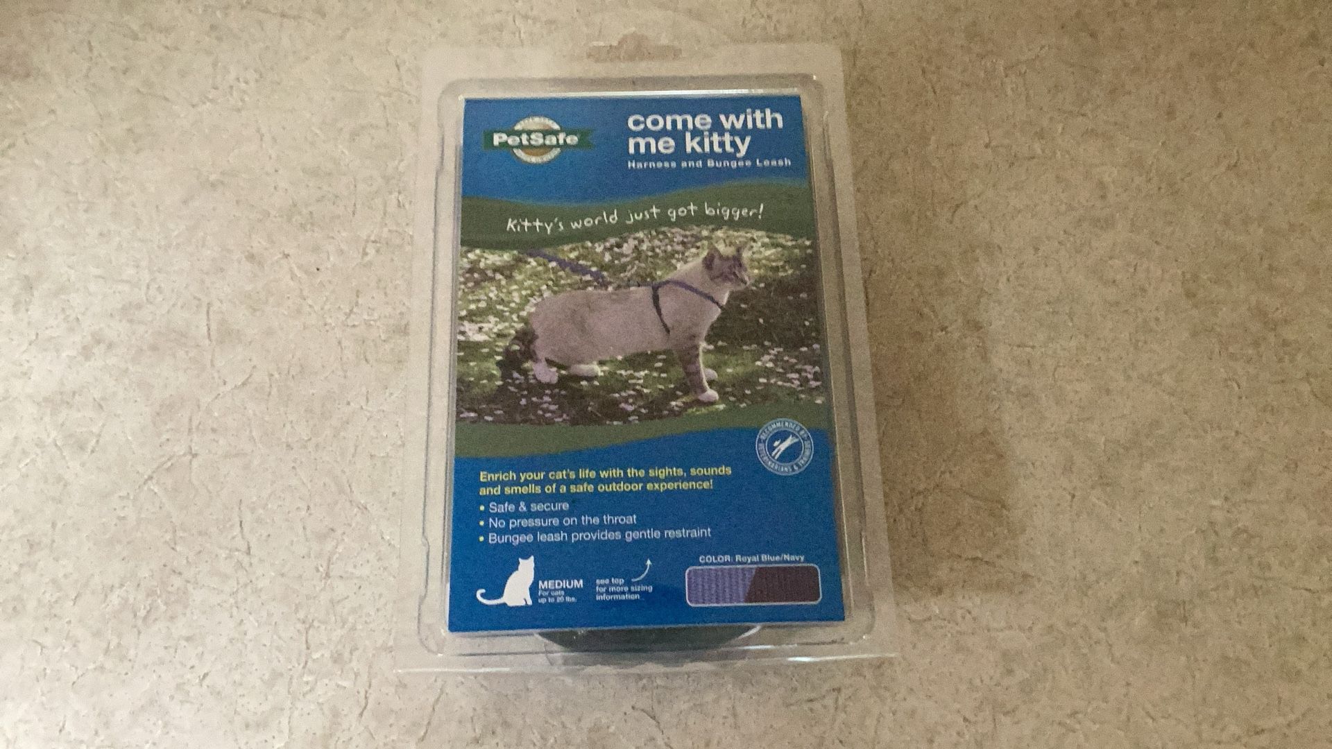 Come With Me Kitty Harness & Bungee Leash