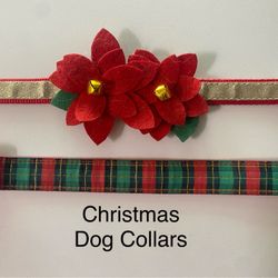 Christmas Dog Collars 