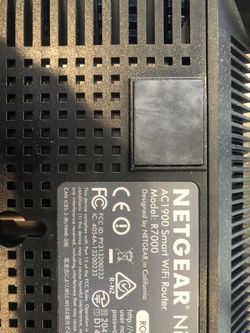 Netgear Nighthawk AC 1900 smart Wi-Fi router