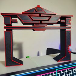 TRON Recognizer (Red Trim) Topper
